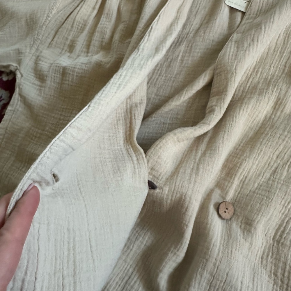 NWT Free People cotton jacket - Picture 6 of 7